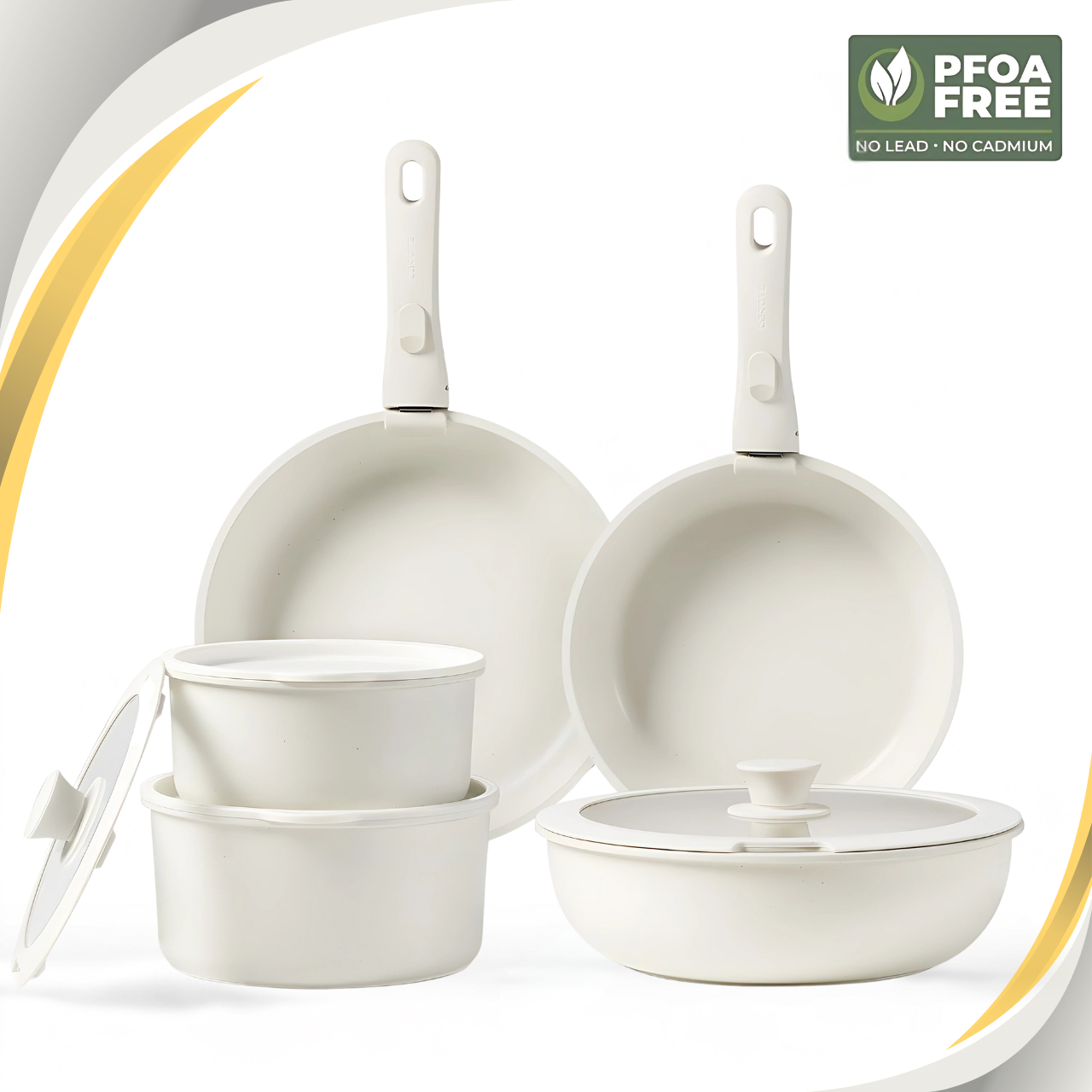 LuxeCooking™ - Cookware Set